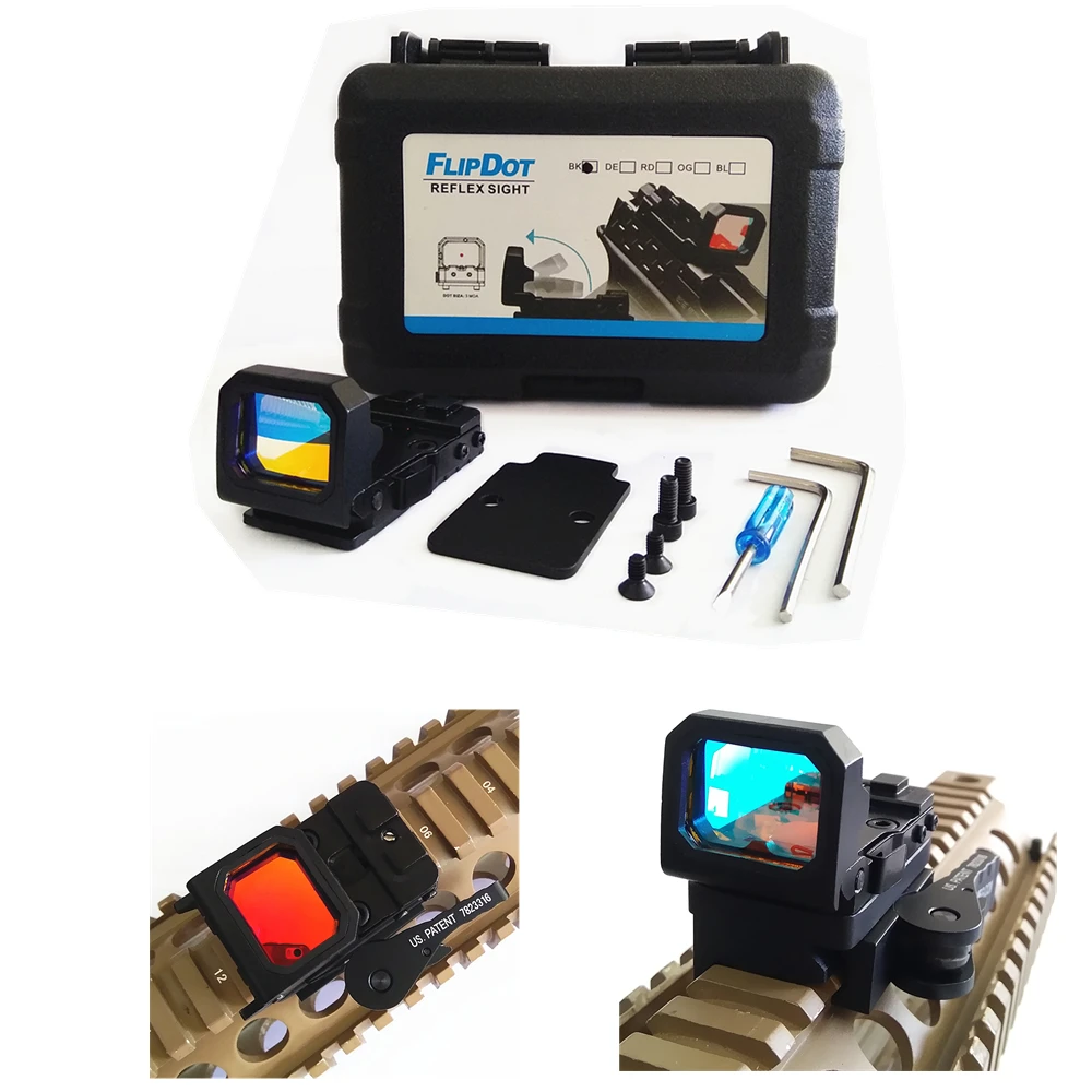 

FIRECLUB Red Dot Pistol Sight RMR Holographic Reflex Sight with 20mm QD Quick Detach Auto Lock Picatinny Mount