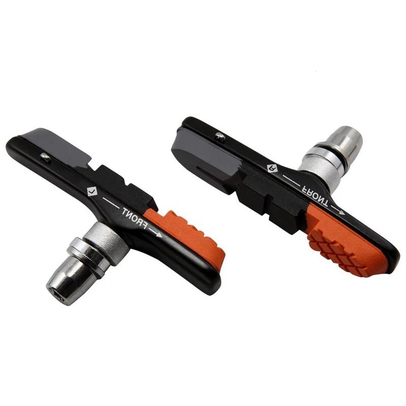1 Pair High Performance Mountain Bike Folding Bicycle V Brake Shoes Can
