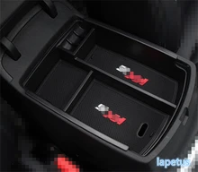 For KIA Sportage Automatic Transmission 2016 2017 Plastic Central Storage Pallet Armrest Container Box Cover Decoration A Set