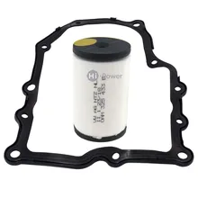 2 pcs 0AM325433D DQ200 325433E DSG 0 filtro de óleo auto Filtro filtro de transmissão + Conter juntas para VOLKSWAGEN Audi 7 velocidade