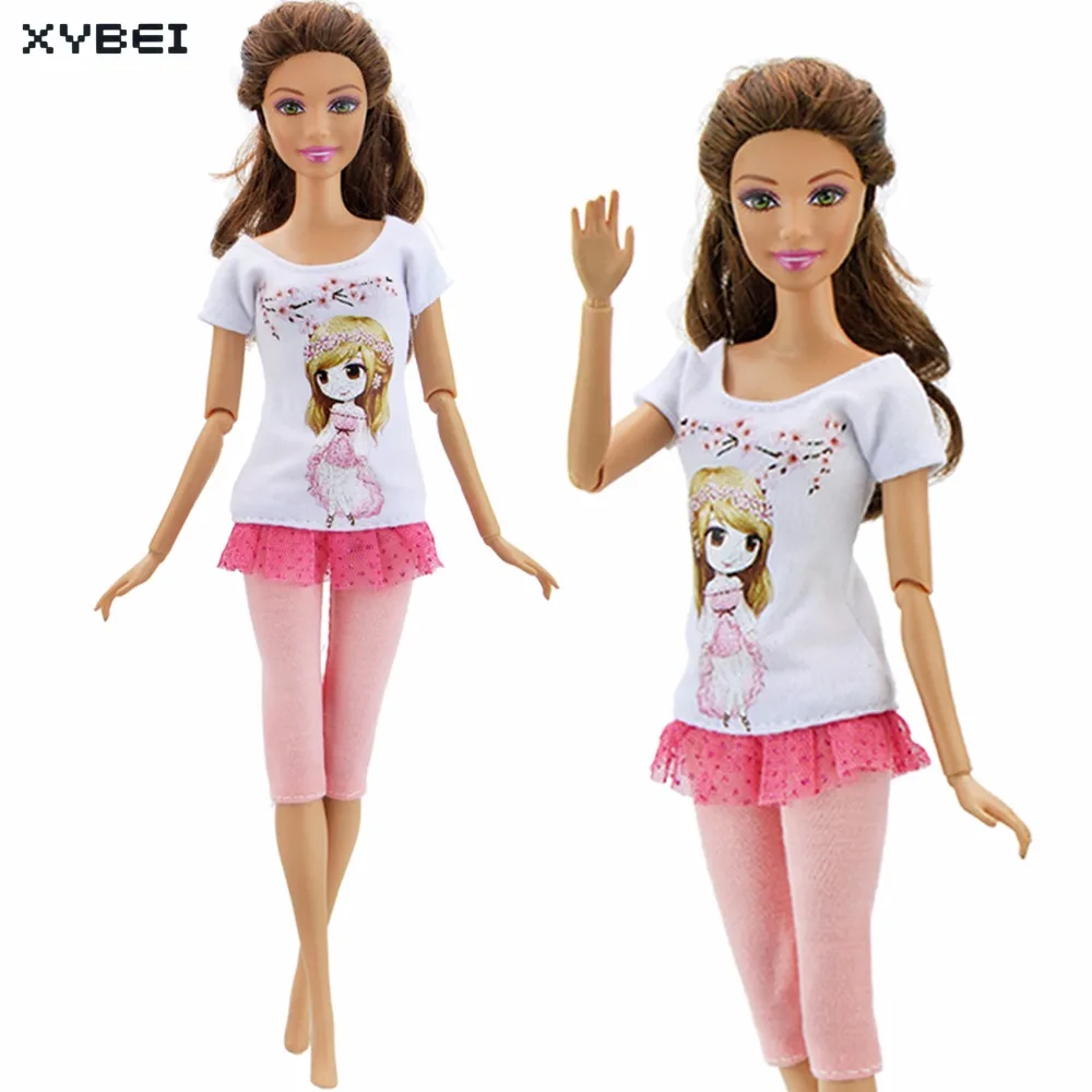Handmade Short Dress Cartoon Cute Pattern Outfit Daily Casual Wear