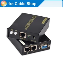 Vga splitter 1x2 удлинитель по cat5e/6 до 300 м 1x2 active vga видео аудио extender по Cat5 Cat6