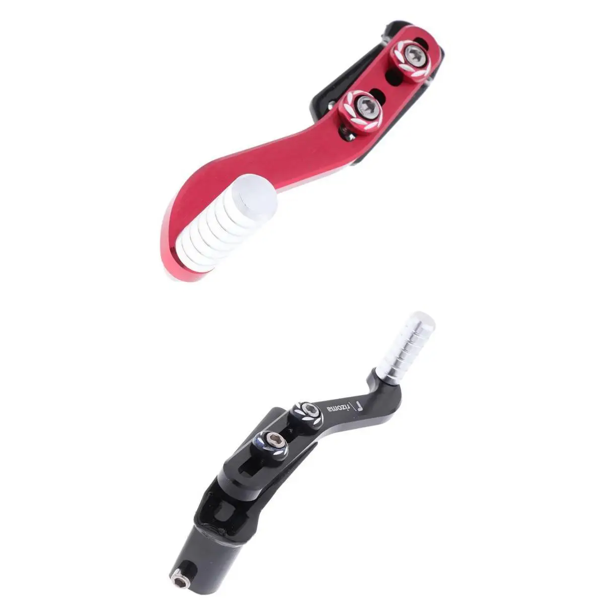 CNC Alloy Folding Gear Shift Shifter Lever for Motorcycle Scooter Black+Red Colorful hign quality alloy