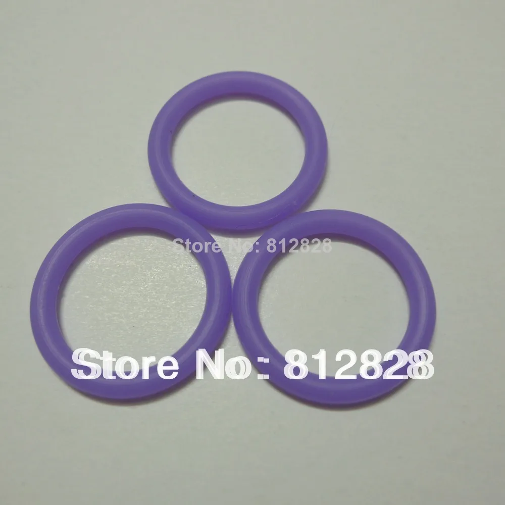 30 шт. неоновый зеленый силиконовый кольцо для соски кольцо Крепление мам пищевой силикон внутренний диаметр 21 мм