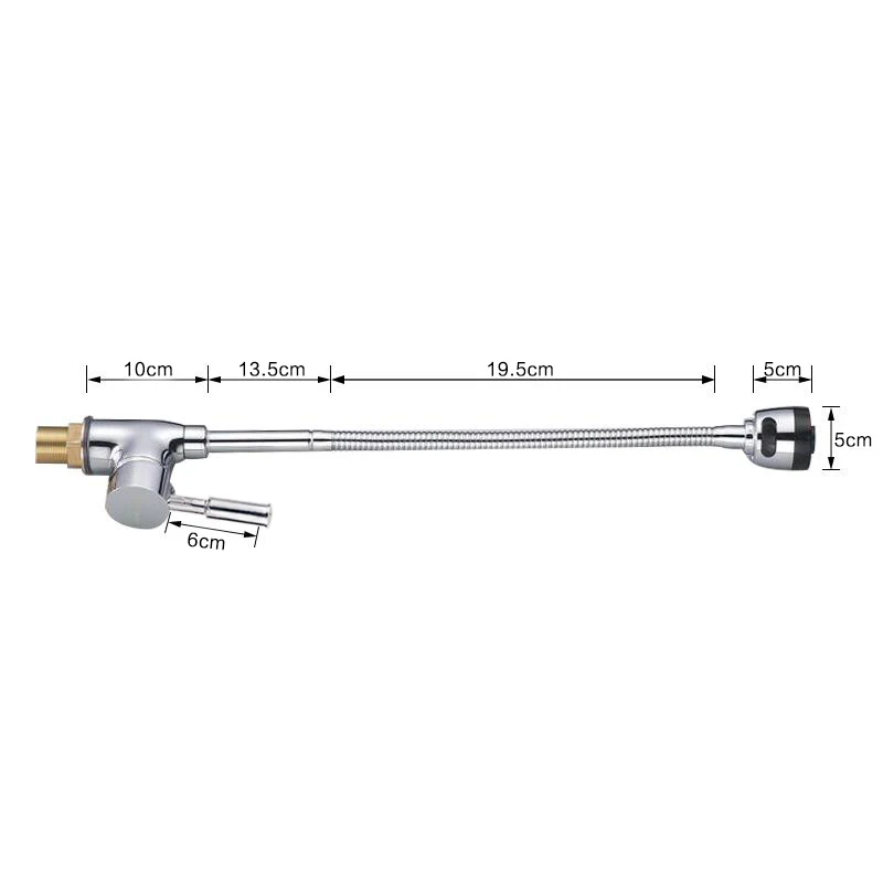 Kitchen Faucet Brass Deck Mounted Pull-out Swivel Spray Mixer Tap Free deformation 360 Swivel Handheld Shower Kitchen