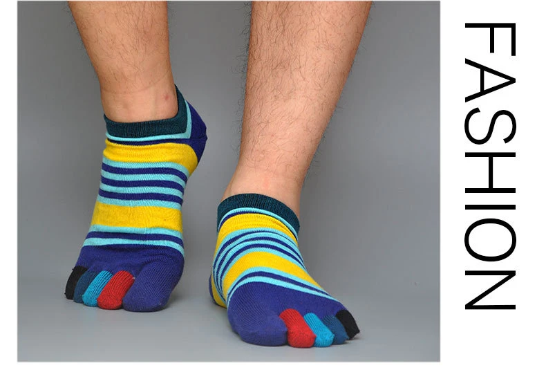 1 пар/лот, летние мужские носки для мальчиков, хлопковые дышащие носки с пятью пальцами, чистые носки, идеально подходят для 5 пар носков