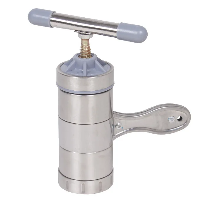 1PC Household Stainless Steel Manual Pasta Machine Hand Pressure Noodle Machine Noodle Maker With 5 Models OK 0286