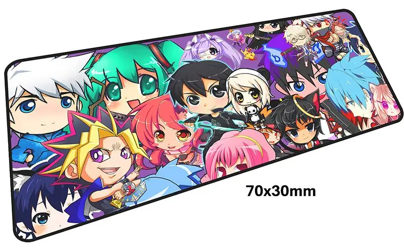 Miku геймерский коврик для мыши 700x300X3 мм игровой коврик для мыши большие рождественские подарки аксессуары для ноутбуков ПК ноутбук padmouse эргономичный коврик - Цвет: Size 700x300X3MM