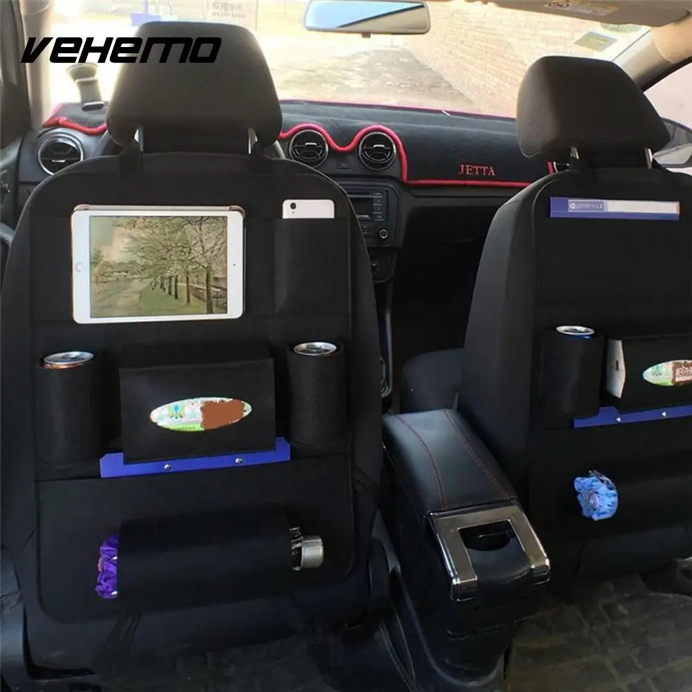 

Auto storage Bag Car Seat Back bag Multi-Function Hanging bag Organizer Children Mat storage bag seat protector car accessories