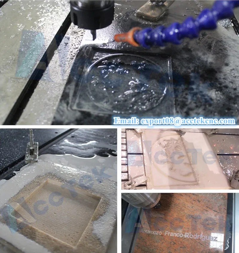 

3d CNC Stone Machinery , Stone Engraving CNC Router For Granite , Marble , Wood