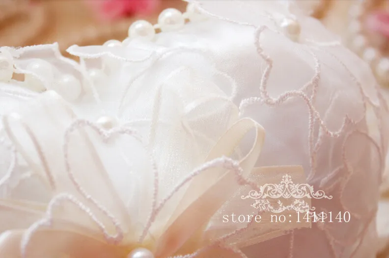 Свадебные сувениры кольцо Подушка Сердце дизайн очень специальное уникальное кольцо украшения для подушки