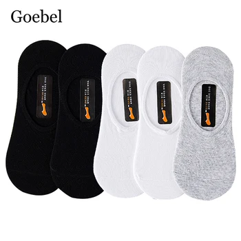 

Socks Men Boat Cotton Fashion Invisible Socks Man Silicone Short Male Summer Socks 4Pairs/lot=8pieces