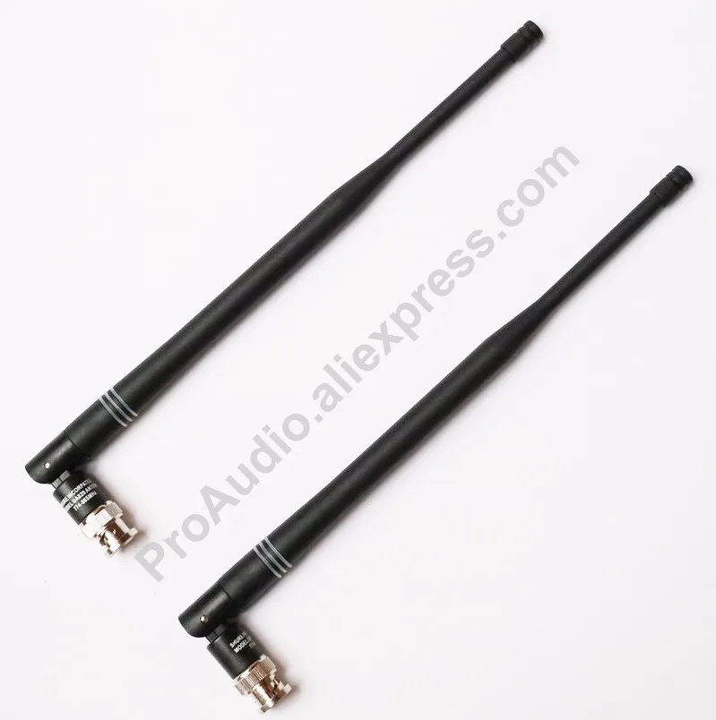 2 x OEM 774-865MHz 10.1" Antenna BNC Connectors for SHURE UHF Wireless Receiver