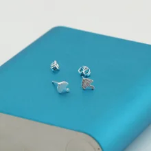 Wholesale High Quality Jewelry Silver Plated Cute Umbrella Stud Earrings For font b Women b font