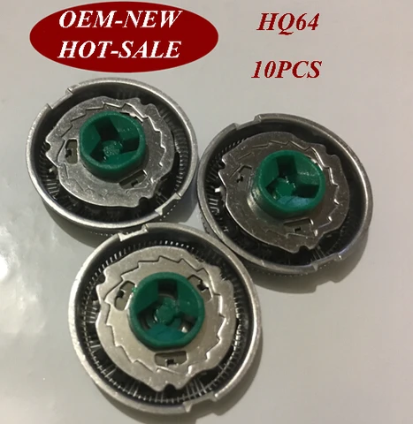 Substituição da Cabeça Lâmina de Barbear para Barbear Barbeador Philips Hq64 Hq5705 Hq5710 Hq5715 Hq6070 Hq6073 Pt710 10 Pcs Hq54