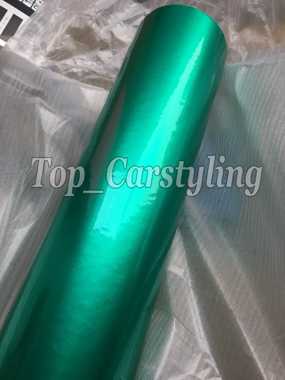 emerald green gloss metallic car wrapping film (1)
