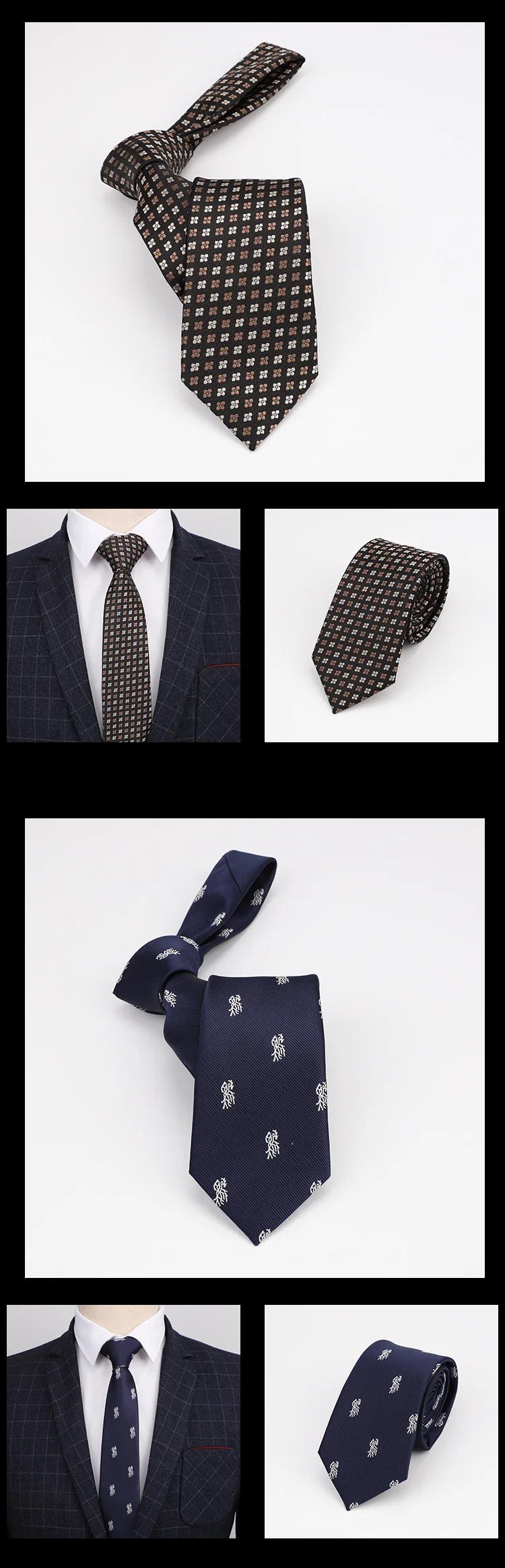 7 см обтягивающие модные галстуки в горошек мужские тонкие галстук из полиэстера в горошек Галстуки для джентльменов