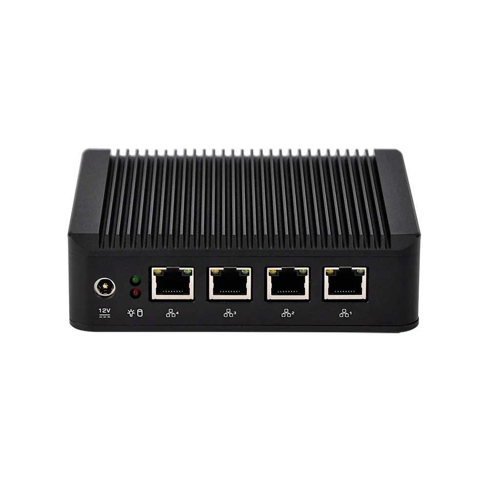 Мини ПК Qotom Barebone Nano Itx J1900 4 мини компьютер intel lan сервер pfsense Linux Ubuntu