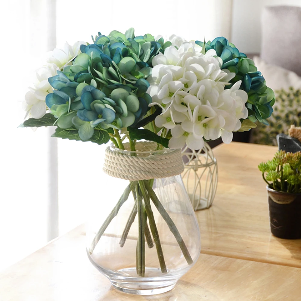 Hort Nsia De Flores De Seda Artificial Diy Sala De Estar Decora O -> Sala Decorada Com Flores Artificiais Hort Nsia De Flores De Seda Artificial Diy Sala De Estar Decora O -> Sala Decorada Com Flores Artificiais