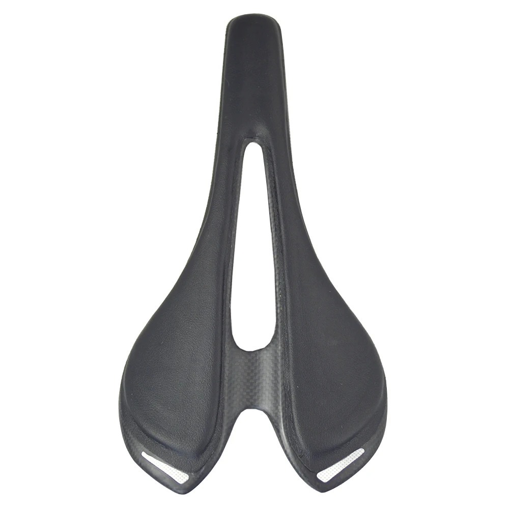 

New full carbon+Leather fiber road mountain bike saddle seat cushion Carbon saddle saddle bicycle accessories