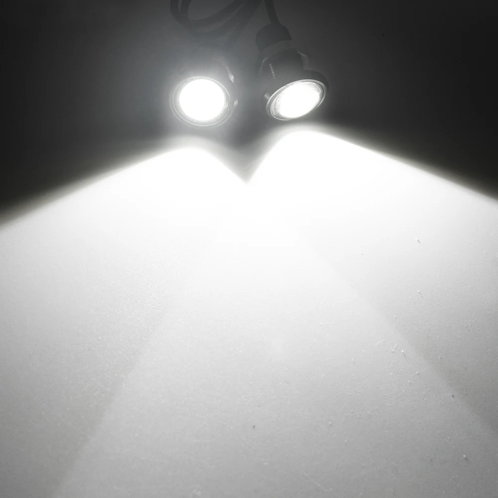 2 шт. Led водонепроницаемый Eagle Eye 12 вольт свет 23 мм Красный Зеленый Синий Янтарный