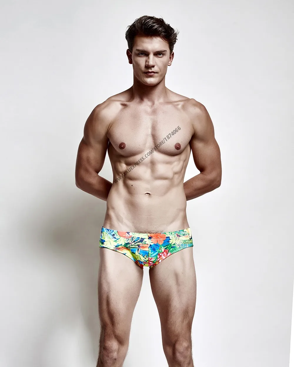 homens, roupa de praia esportiva para nadar,