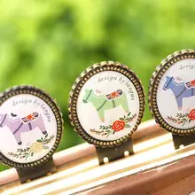 4 шт./упак. серии Rilakkuma закладка-магнит клип канцелярская Скрепка Закладка Zakka новинка подарок Розничная канцелярские принадлежности