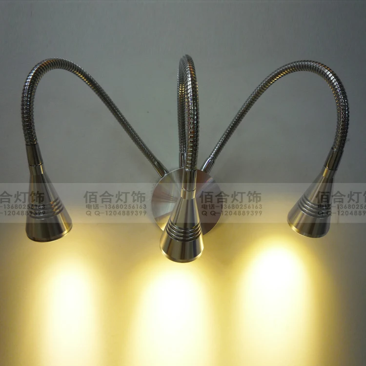 

Hose lamp led three heads wall ceiling lamp background with the clothing shop Personality jewelry SD103