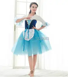 Бесплатная доставка 80 см-180 см детская Женская танец балерина платье роковой Классическая Балетные костюмы пачка Профессиональный