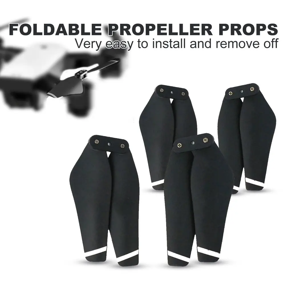 

SMRC S20 4PCS Propeller Foldable Propeller Props Blades Set Spare Parts 2CW+2CCW for SMRC S20 Drone Wifi FPV Drone RC Quadcopter