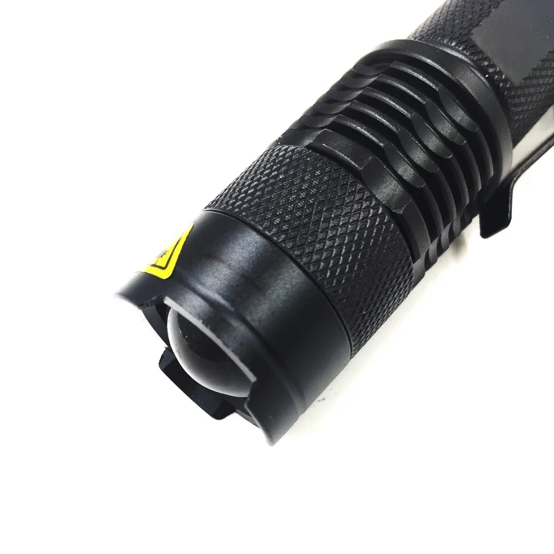 3 Modes CREE LED UV Flashlight 395nm Ultra Violet Lamp LED Professional Torch Light Mini Portable Cash Medical Product Detector (7)