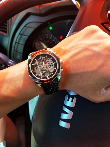 masculino marca superior relógio automático