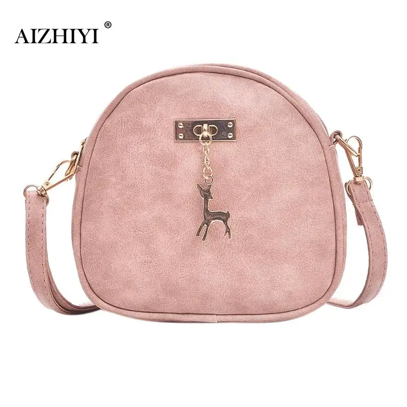 

Women Cute Zipper Chain Designer Shoulder Bag Handbag PU Leather Girl Mini Round Crossbody Bag Clutch Ladies Messenger Bags