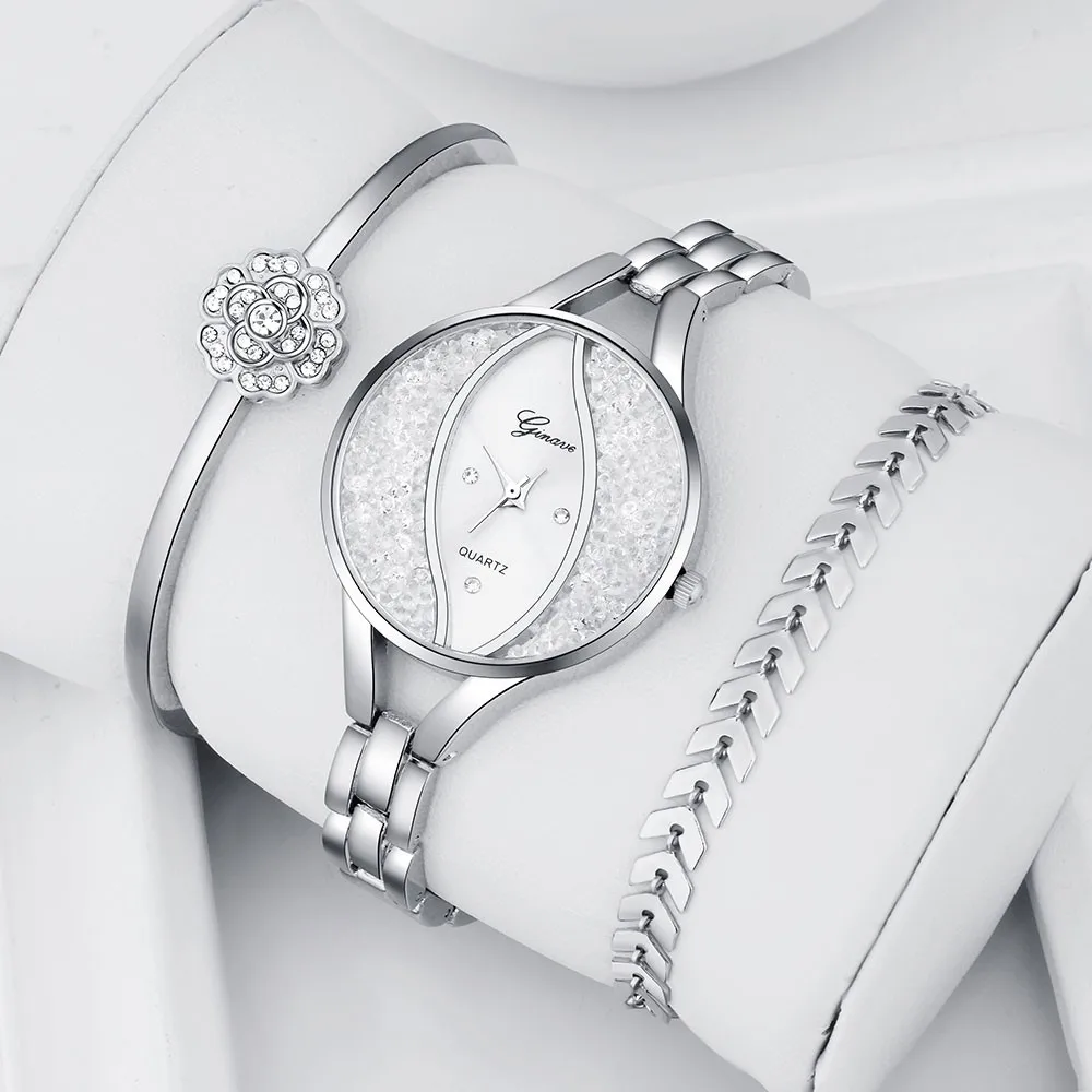 Montre femme женские наручные часы браслет из нержавеющей стали аналоговые кварцевые круглые наручные часы relogio feminino bayan saat