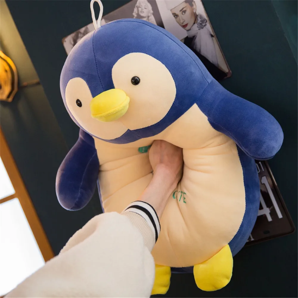 Fancytrader Soft Fat Animal Penguin Plush Toy Big Stuffed Cartoon Penguins Anime Pillow Doll for Baby Gift 20inch 50cm10