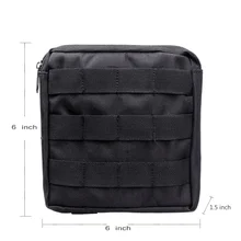 Горячая MOLLE тактическая сумка нейлоновая Молл Сумка тактическая Талия EDC инструмент снаряжение для выживания водонепроницаемый задняя талия Открытый Универсальный чехол для телефона