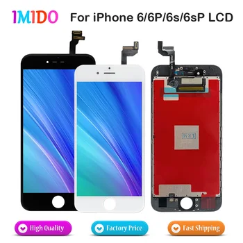 

100Pcs/Lot Pantalla For iPhone 6 6S Plus LCD Screen With 3D Force Touch Digitizer Assembly OEM Grade AAA+++ Brand New Free DHL