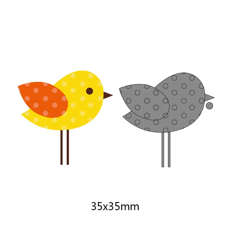 

Cute bird metal cutting Dies Craft home decoration Embossing Scrapbooking cutting dies Household products paper cards