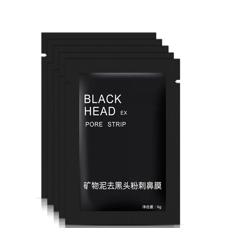 200 шт. маски для удаления черных точек на лице|black head|deep cleansing purifying peelblack mask pilaten |