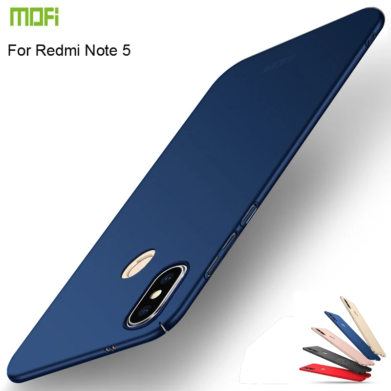 

MOFi For Xiaomi Redmi Note 5 Pro Case Cover PC Hard Back Protective Phone Cases Capas Shell For Xiaomi Redmi Note 5
