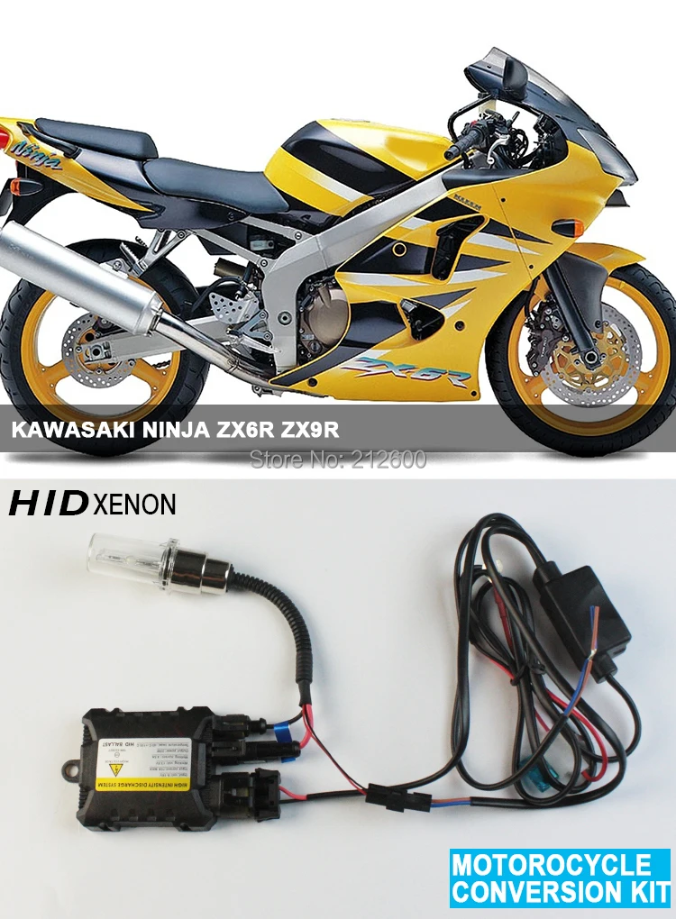 3000K,4300K,6000K,8000K,10000K motorcycle moto HID lights Headlight kit