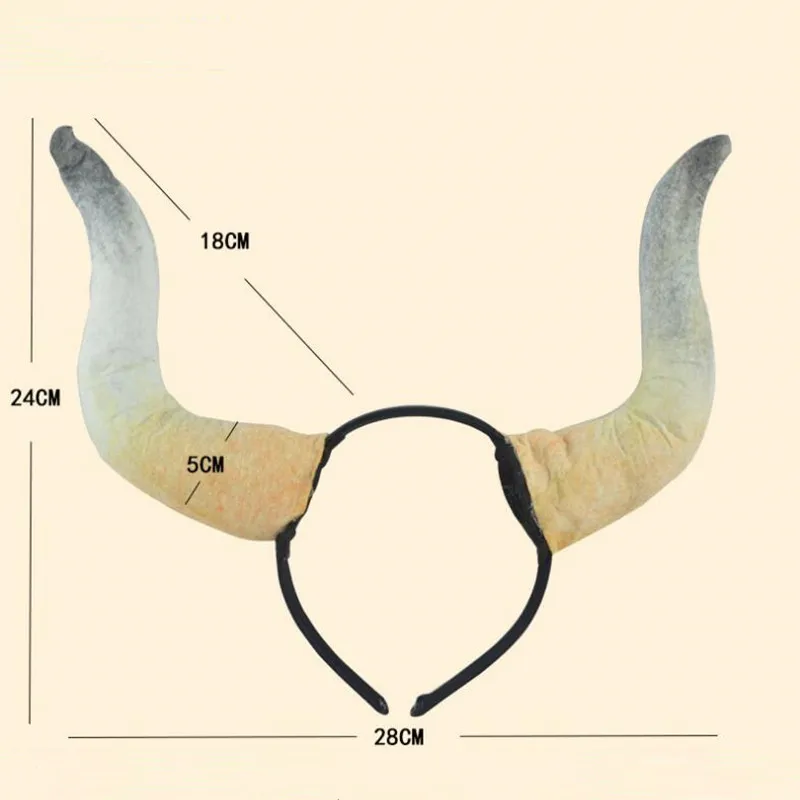 Повязка на голову для детей и взрослых с рогом дьявола; головной убор для костюмированной вечеринки; реквизиты карнавальные вечерние рождественские наряды