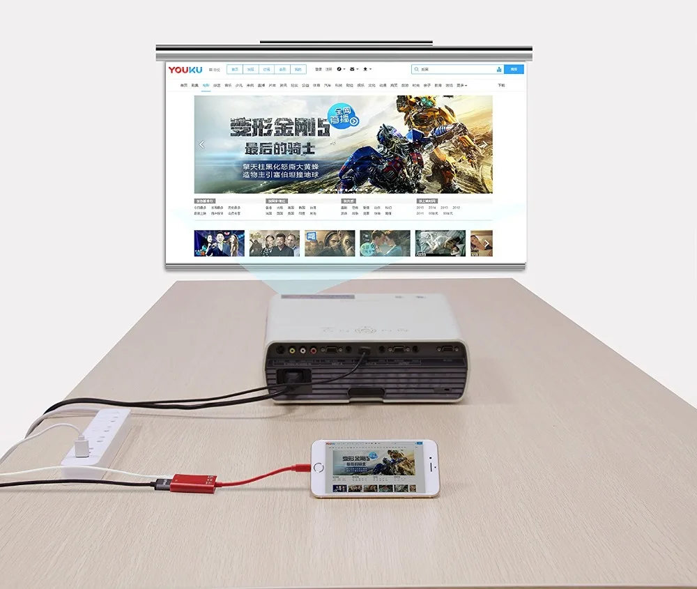 1080P 8 pin for Lightning to HDMI Female Video Adapter for Lightning Charging Cablefor Lightning Digital AV Adapter for iPhone