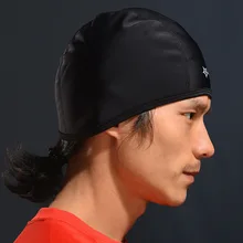 Уличные спортивные велосипедные флисовые шапки для мужчин зимняя однотонная шляпа защита ушей для верховой езды плюс бархатная удлиненная шапка мужская повязка на голову черная