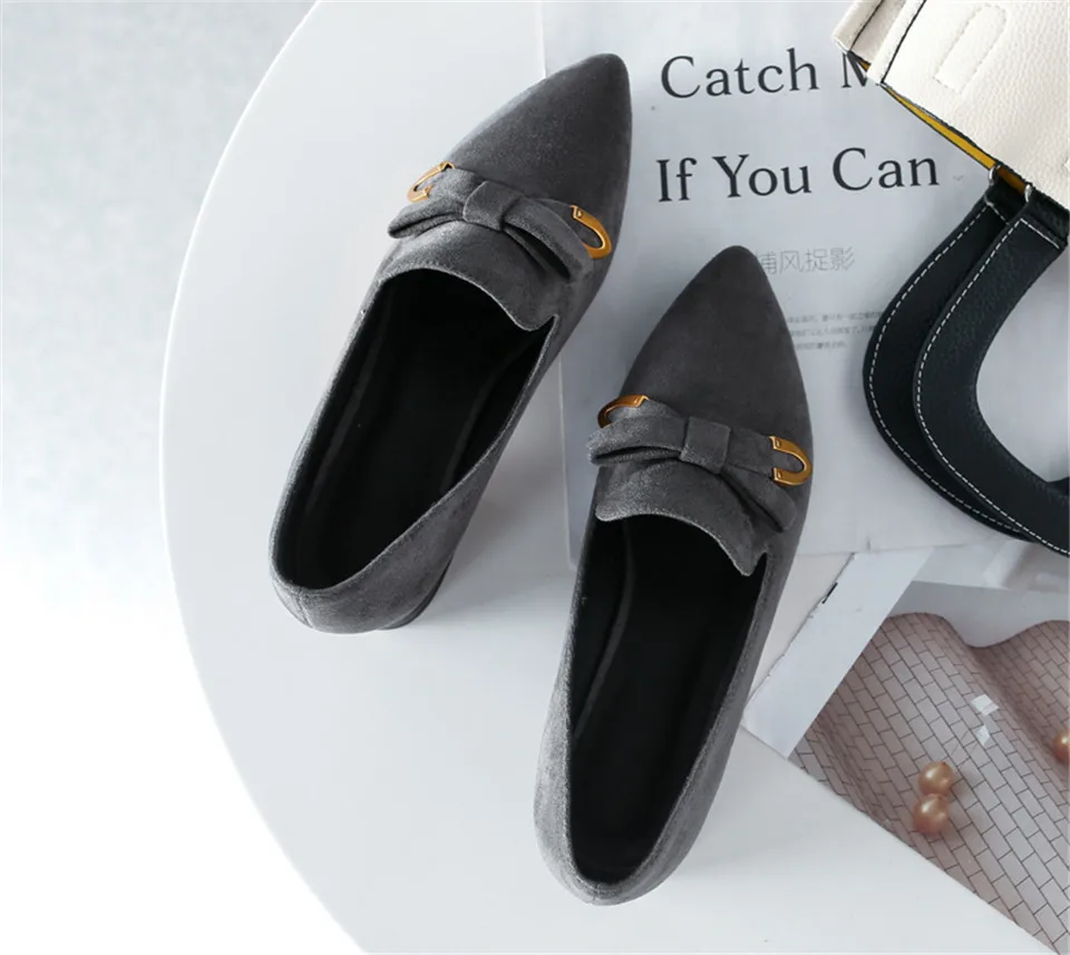 Woman Bowknot Loafers (21)