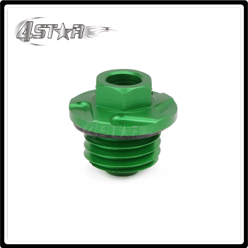 

CNC Engine Plug Oil Filter Plug For Kawasaki KDX200 KDX220R KDX250 KX100 KX125 KX250 KX500 KX60 KX65 KX80 KX85 KLX 250S 250 300
