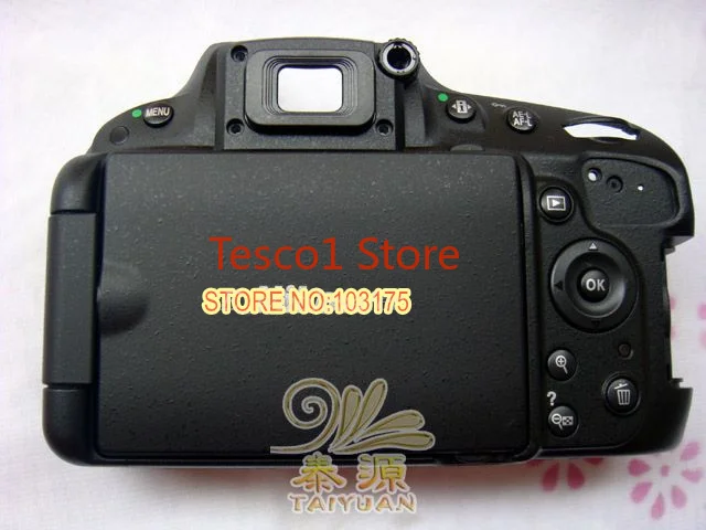 

95%NEW Original For Nikon D5100 Back Cover Rear Cover W/ LCD Card Door Assembly Repair