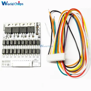 Di Protezione Della Batteria Bms Pcb Board per 10 Packs 10S 36V Li-Ion Batteria Al Litio Max 40A con Equilibrio 53X63 Mm Circuito Elettronico