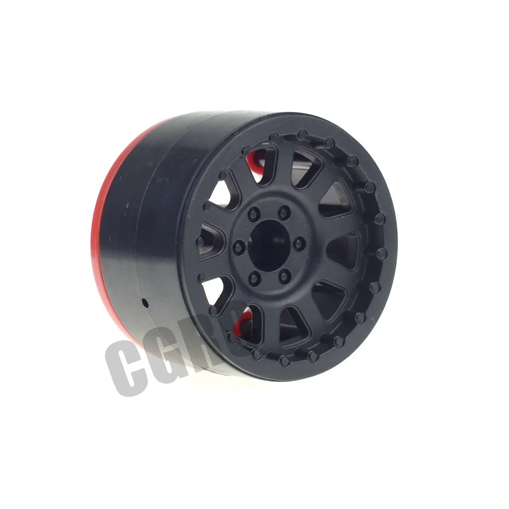 4 шт. пластик 2 Beadlock обод колеса для 1/10 RC Рок Гусеничный осевой SCX10 RR10 Рейф Yeti