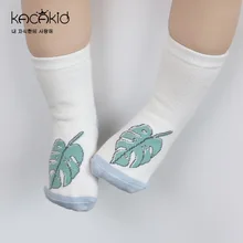 Милые носки для малышей Детские носки для девочек и мальчиков, хлопковые нескользящие носки для новорожденных на весну и осень для детей от 0 до 24 месяцев